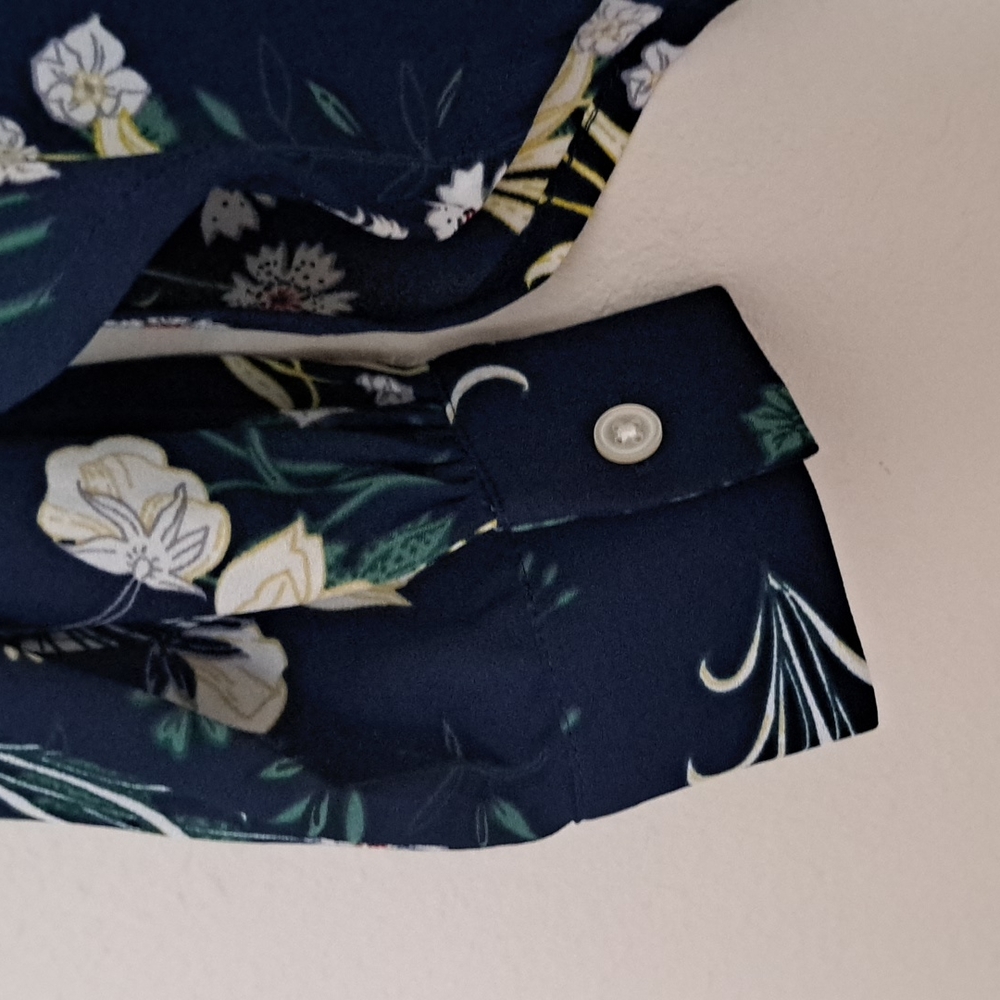 LOFT Petites Floral Career Top size S - Picture 5 of 6